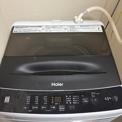 ３年使用　洗濯機の画像