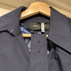 BLACK BY MOUSSY ネイビー トレンチコート　ライナー付きの画像