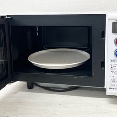 M【中古品】SHARP シャープ オーブンレンジ 電子レンジ RE-S5C-W 2015年製 ターンテーブル式　動作確認済み キッチン家電の画像