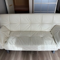 ニトリのソファーベッドの画像