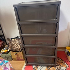 収納ケース5段の画像