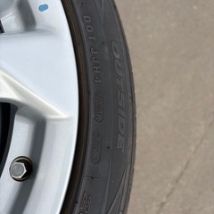 日産純正205 50Z 17 17インチホイール４本セット夏タイヤ付きの画像