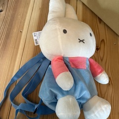 ミッフィーちゃんリュック　ブルーの画像