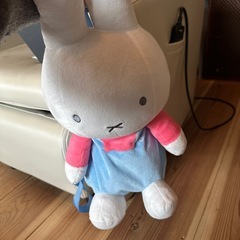 ミッフィーちゃんリュック　ブルーの画像