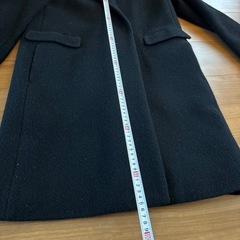 le.coeur blanc ルクールブラン　ブラック チェスターコートの画像