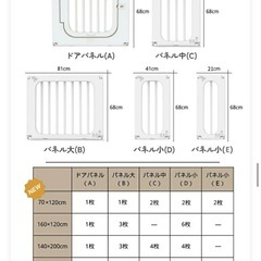 【新品】ベビーサークル/部品の画像