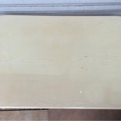 コメリ　ローテーブル　アイボリー　折りたたみ式の画像