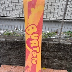 【Burton】スノーボード　
板の画像