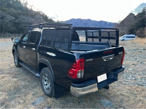 ハイラックス　ベットラック　荷台