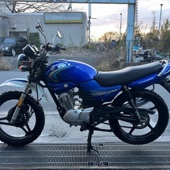 ヤマハ　YBR125 LBPPCJLA ミッション　小型2種　ブルー　125ccの画像