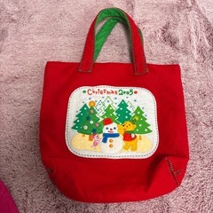クリスマスデザイン 靴下&手提げ袋の画像