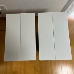 特価 即日受け渡し可能 無印良品  再生ポリプロピレン入り ペダル式ダストボックス 両開きフタ付き 大サイズ 45L用 キャスター付の画像