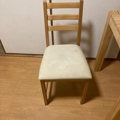 IKEAテーブル、イスの画像