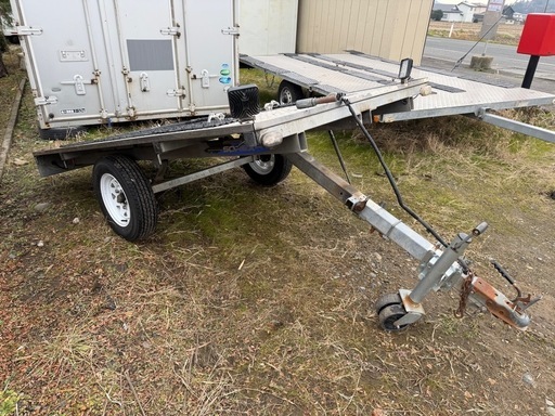 年内限定価格！ソレックストレーラーダンプトレーラー軽トレーラー