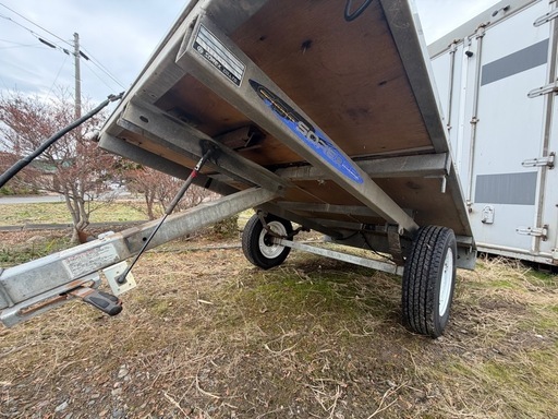 年内限定価格！ソレックストレーラーダンプトレーラー軽トレーラー