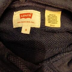 リーバイス　パーカー　フードの画像