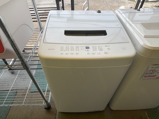 【リサイクルサービス八光】2025年製　アイリスオーヤマ　全自動洗濯機 ホワイト IAW-T504 [洗濯5.0kg /上開き]