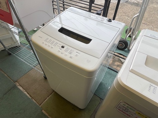 【リサイクルサービス八光】2025年製　アイリスオーヤマ　全自動洗濯機 ホワイト IAW-T504 [洗濯5.0kg /上開き]