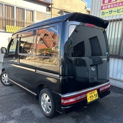 ダイハツ　アトレーワゴン　カスタムRSターボ　ブラックED S320G 軽箱の画像