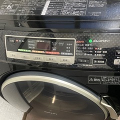 パナソニック ドラム式洗濯機 乾燥難あり プチドラム  黒の画像