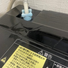 パナソニック ドラム式洗濯機 乾燥難あり プチドラム  黒の画像