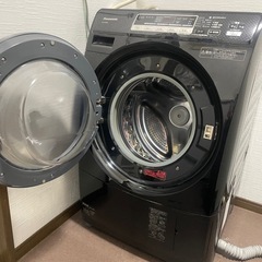 パナソニック ドラム式洗濯機 乾燥難あり プチドラム  黒の画像