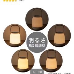 ライト　ポータブル　ニトリの画像