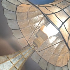 【昭和レトロ品】アンティークライト/テーブルランプ　　　の画像