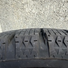 【現物確認可】155/65 13インチ スタッドレスタイヤ アルミ付の画像