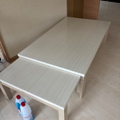 早急‼️伸縮可能テーブル✨️の画像