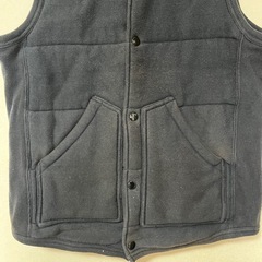 champion チャンピオン スウェットベスト メンズ M 黒 グレーの画像