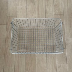 無印良品ワイヤーバスケットセットの画像