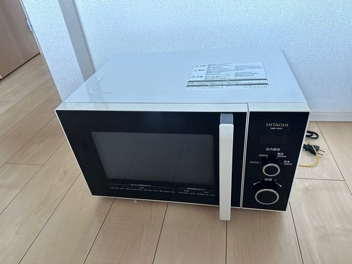 日立電子レンジHMR-TR221-Z6 2019年製 100V 60HZ 専用 (チャン コン