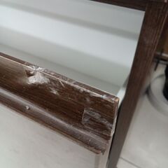 ★リユースのサカイ日立店★HJ8719  チェスト ダークブラウン H88.5×D44×W75 クリーニング済み の画像