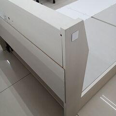 ★リユースのサカイ日立店★HJ8720 NITORI ベッドフレーム（セミダブル） ホワイト H85×D211×W122.5 クリーニング済み の画像