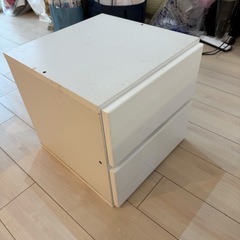 ミニ　タンス　棚　引き出し付き　収納棚の画像
