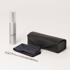 Ray-Ban レイバン 純正 メガネケース＋クリーニングクロス＋メンテナンス用品の画像