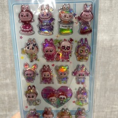 オーロラ　ぷくぷくシールの画像