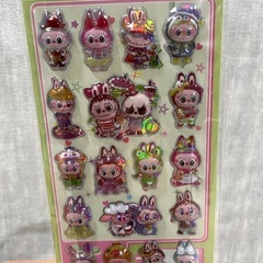 オーロラ　ぷくぷくシールの画像