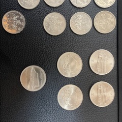 古代日本の500円硬貨13枚の画像