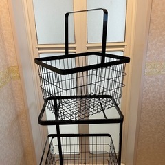 山崎実業　ランドリーワゴンの画像