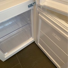 高年式★ハイアール　2ドア冷蔵庫　小型冷蔵庫　JR-NF121C 2024年製の画像
