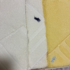 新品未使用！ポロ　ラルフローレンのタオル　3点セットの画像