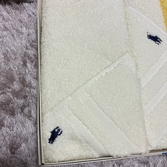 新品未使用！ポロ　ラルフローレンのタオル　3点セットの画像