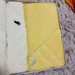 新品未使用！ポロ　ラルフローレンのタオル　3点セットの画像