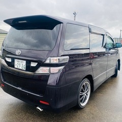 トヨタvelfire2.4Z(車検付)の画像