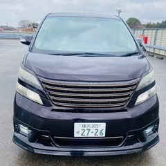 トヨタvelfire2.4Z(車検付)の画像