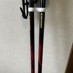 スキー　板　ストックセットの画像