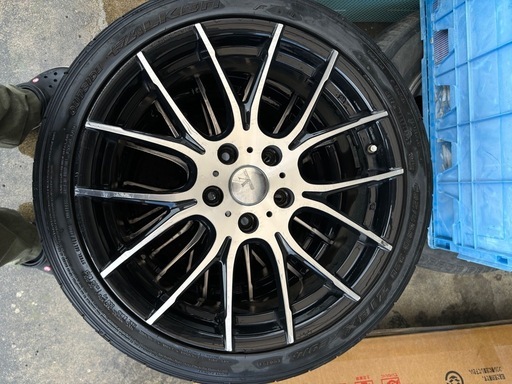 ホイール18インチ (zk) 郡山のタイヤ、ホイールの中古あげます・譲り