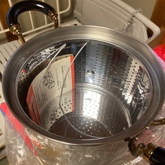 未使用　ムッシュ PASTA POT 23cmの画像